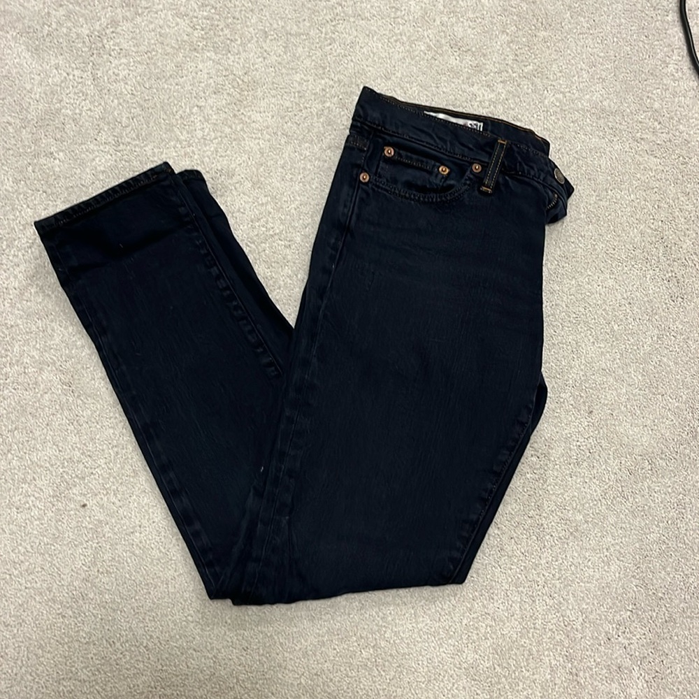 Red Engine dark blue skinny leg jeans